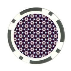 Cute Pretty Elegant Pattern Poker Chip