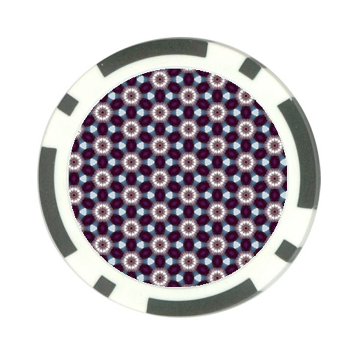 Cute Pretty Elegant Pattern Poker Chip (10 Pack)