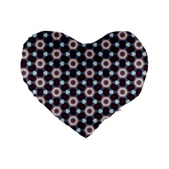 Cute Pretty Elegant Pattern 16  Premium Flano Heart Shape Cushion  by GardenOfOphir