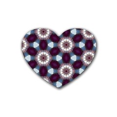 Cute Pretty Elegant Pattern Drink Coasters (heart) by GardenOfOphir