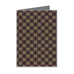 Cute Pretty Elegant Pattern Mini Greeting Card Left