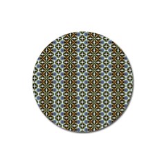 Cute Pretty Elegant Pattern Magnet 3  (round) by GardenOfOphir