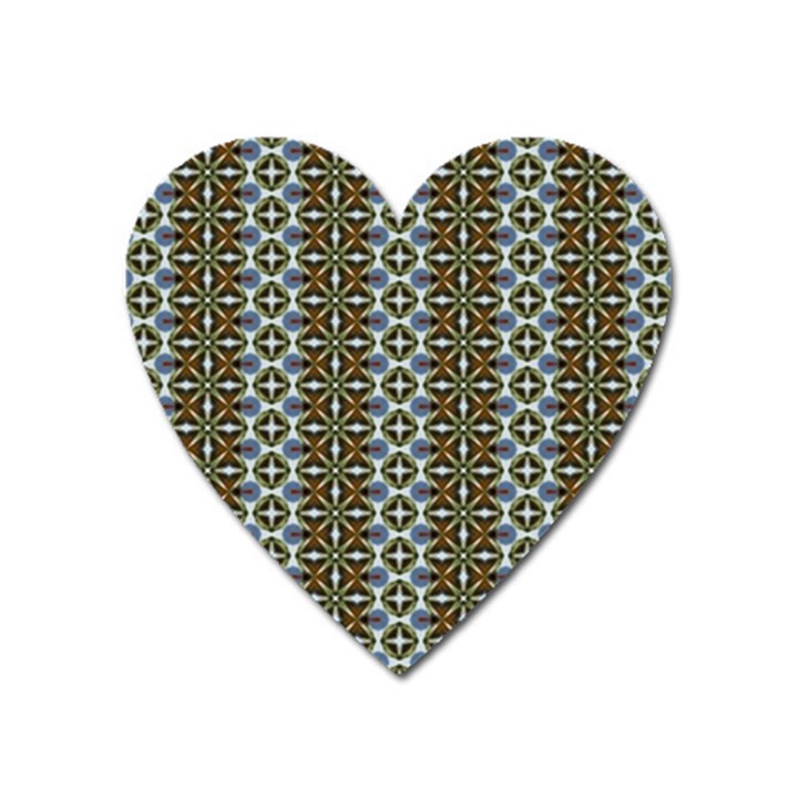 Cute Pretty Elegant Pattern Magnet (Heart)