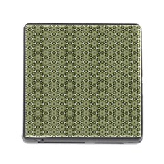 Cute Pretty Elegant Pattern Memory Card Reader With Storage (square) by GardenOfOphir