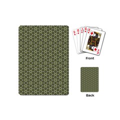 Cute Pretty Elegant Pattern Playing Cards (mini)