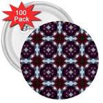 Cute Pretty Elegant Pattern 3  Button (100 pack) Front