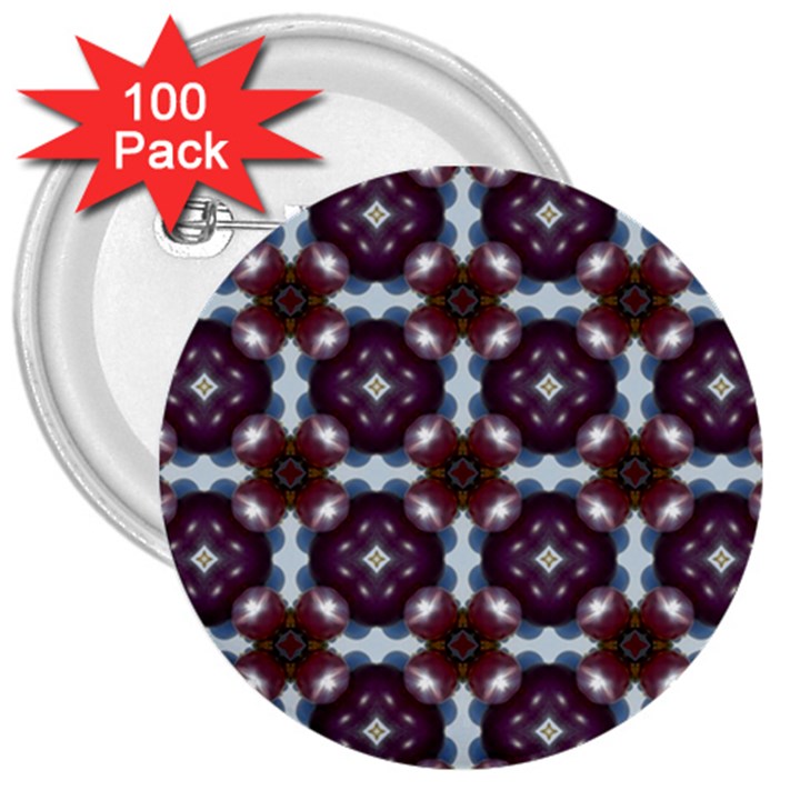 Cute Pretty Elegant Pattern 3  Button (100 pack)