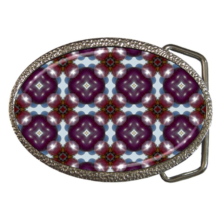 Cute Pretty Elegant Pattern Belt Buckle (Oval)