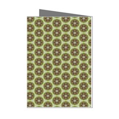 Cute Pretty Elegant Pattern Mini Greeting Card (8 Pack) by GardenOfOphir