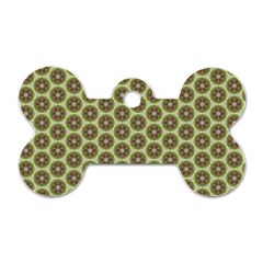 Cute Pretty Elegant Pattern Dog Tag Bone (one Sided) by GardenOfOphir