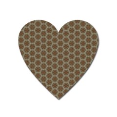 Cute Pretty Elegant Pattern Magnet (heart)