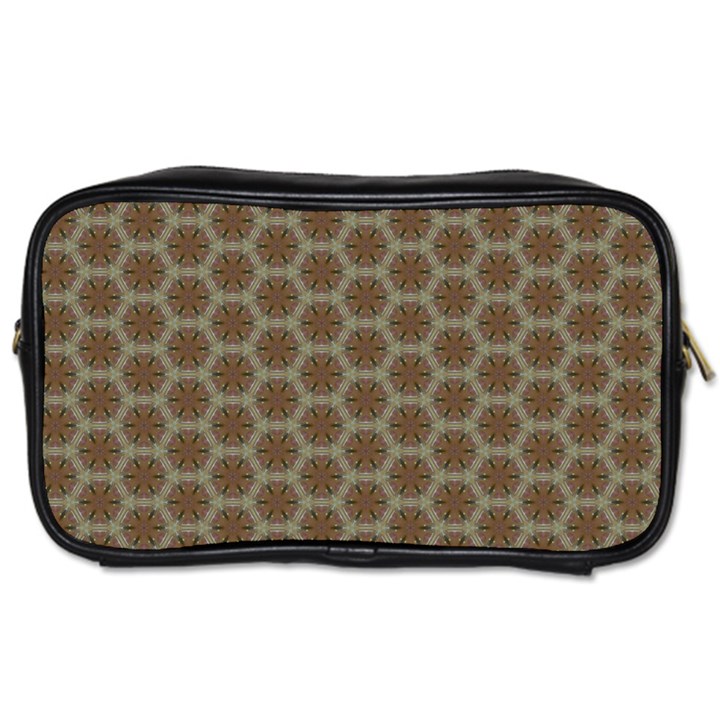 Cute Pretty Elegant Pattern Travel Toiletry Bag (Two Sides)