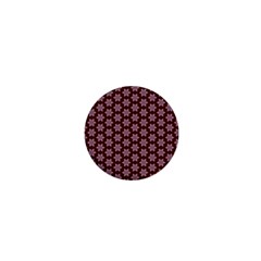 Cute Pretty Elegant Pattern 1  Mini Button Magnet