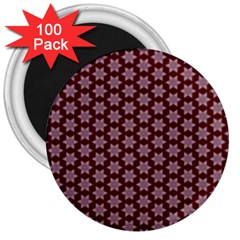 Cute Pretty Elegant Pattern 3  Button Magnet (100 Pack)