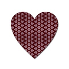 Cute Pretty Elegant Pattern Magnet (heart) by GardenOfOphir