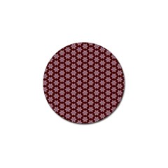 Cute Pretty Elegant Pattern Golf Ball Marker