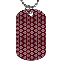 Cute Pretty Elegant Pattern Dog Tag (two-sided) 