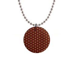 Cute Pretty Elegant Pattern Button Necklace