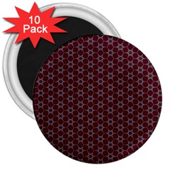 Cute Pretty Elegant Pattern 3  Button Magnet (10 Pack)