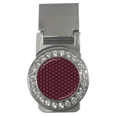 Cute Pretty Elegant Pattern Money Clip (cz)