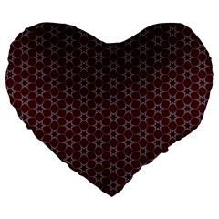 Cute Pretty Elegant Pattern 19  Premium Heart Shape Cushion