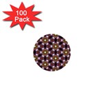 Cute Pretty Elegant Pattern 1  Mini Button (100 pack) Front