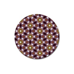 Cute Pretty Elegant Pattern Magnet 3  (Round)