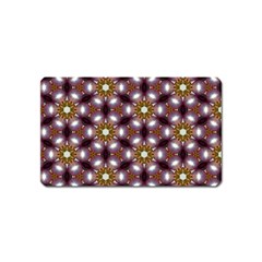 Cute Pretty Elegant Pattern Magnet (Name Card)