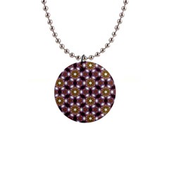 Cute Pretty Elegant Pattern Button Necklace