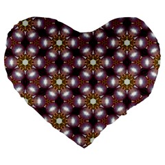 Cute Pretty Elegant Pattern 19  Premium Heart Shape Cushion