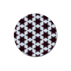 Cute Pretty Elegant Pattern Magnet 3  (round)