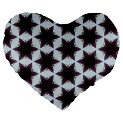 Cute Pretty Elegant Pattern 19  Premium Flano Heart Shape Cushion