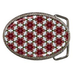 Cute Pretty Elegant Pattern Belt Buckle (oval)