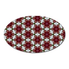 Cute Pretty Elegant Pattern Magnet (oval)