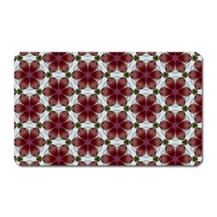 Cute Pretty Elegant Pattern Magnet (rectangular) by GardenOfOphir