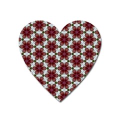 Cute Pretty Elegant Pattern Magnet (heart) by GardenOfOphir