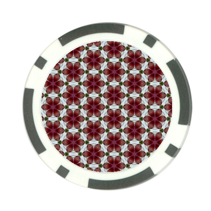 Cute Pretty Elegant Pattern Poker Chip (10 Pack)