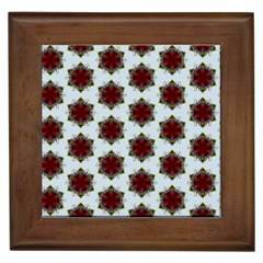 Cute Pretty Elegant Pattern Framed Ceramic Tile