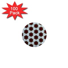 Cute Pretty Elegant Pattern 1  Mini Button Magnet (100 Pack)