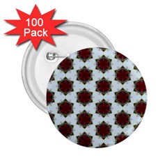 Cute Pretty Elegant Pattern 2 25  Button (100 Pack)