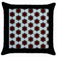 Cute Pretty Elegant Pattern Black Throw Pillow Case