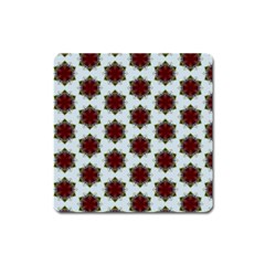 Cute Pretty Elegant Pattern Magnet (square)