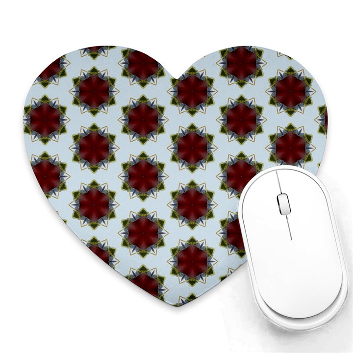 Cute Pretty Elegant Pattern Mouse Pad (Heart)