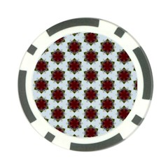 Cute Pretty Elegant Pattern Poker Chip