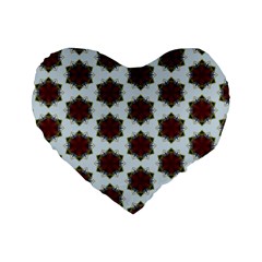 Cute Pretty Elegant Pattern 16  Premium Flano Heart Shape Cushion  by GardenOfOphir