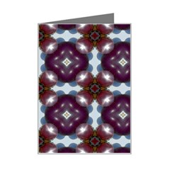 Cute Pretty Elegant Pattern Mini Greeting Card by GardenOfOphir