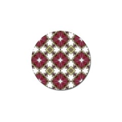 Cute Pretty Elegant Pattern Golf Ball Marker 10 Pack