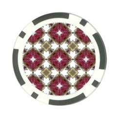 Cute Pretty Elegant Pattern Poker Chip