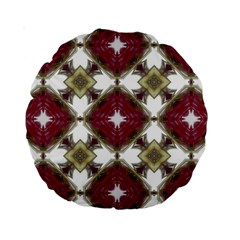 Cute Pretty Elegant Pattern 15  Premium Round Cushion 