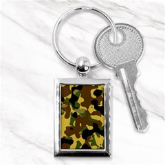 Camo Pattern  Key Chain (rectangle)